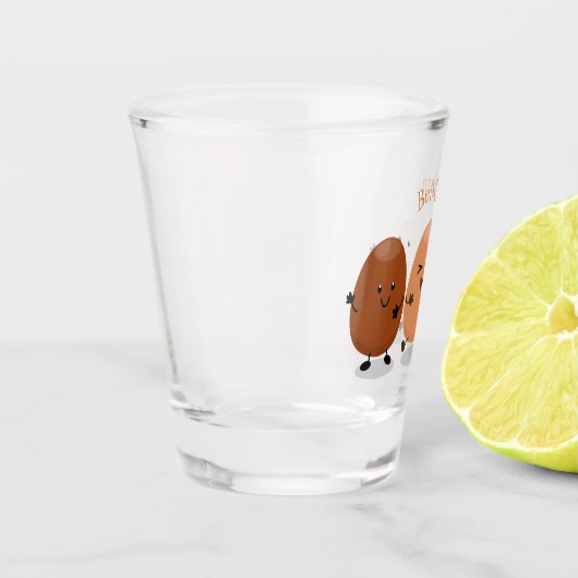 Kawaii eggs funny cartoon shot glas (Links)