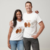 Kawaii eggs funny cartoon t-shirt (Unisex)