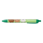 Kawaii eggs funny cartoon zwarte inkt pen (Bodem)