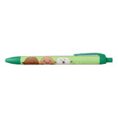 Kawaii eggs funny cartoon zwarte inkt pen (Bovenkant)