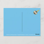 Kawaii-eieren voor ontbijt briefkaart (Achterkant)