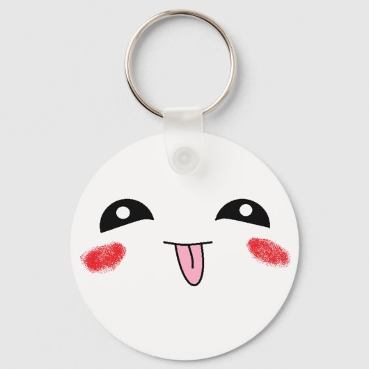 Kawaii emoji sleutelhanger (Voorkant)