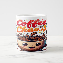 Kawaii en grappige koffiekop | Ideaal geschenk voo Grote Koffiekop