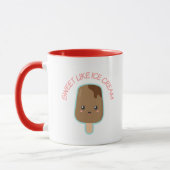 Kawaii en zoet als ijs mok (Links)