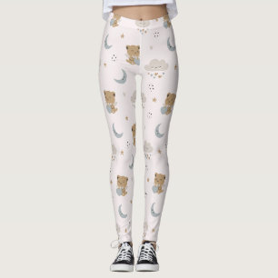 Kawaii engelkatten en wolken (2) leggings