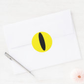 Kawaii eye-stickers ronde sticker (Envelop)