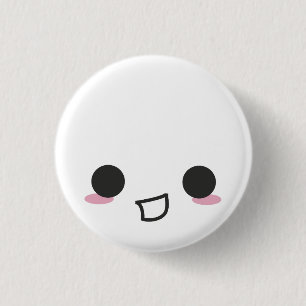 Kawaii Faces Ronde Button 3,2 Cm