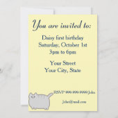 Kawaii Fat Cat Kaart (Achterkant)