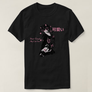 Kawaii Femboy Catboy Anime | Schattig Pastel T-shirt