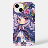 Kawaii Floral Loli Witch Case-Mate iPhone Case (Achterkant)