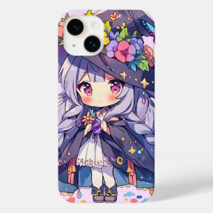 Kawaii Floral Loli Witch Case-Mate iPhone 14 Hoesje