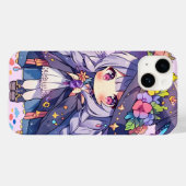 Kawaii Floral Loli Witch Case-Mate iPhone Case (Achterkant (horizontaal))