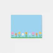 Kawaii Flower Field Post-it® Notes (Voorkant)