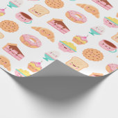 Kawaii Food Cadeaupapier (Hoek)