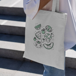 Kawaii Food Canvas tas