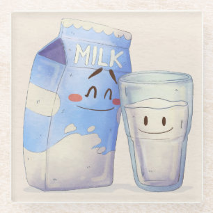 Kawaii Food Glass Onderzetter