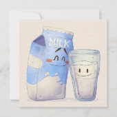 Kawaii Food Holiday Kaart (Voorkant)