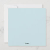 Kawaii Food Holiday Kaart (Achterkant)