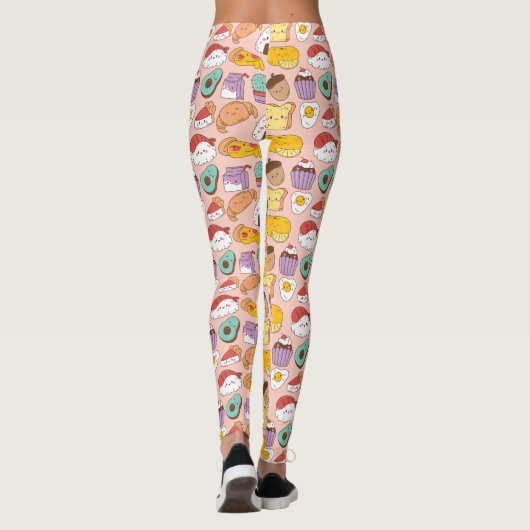 Kawaii Food Leggings (Achterkant)