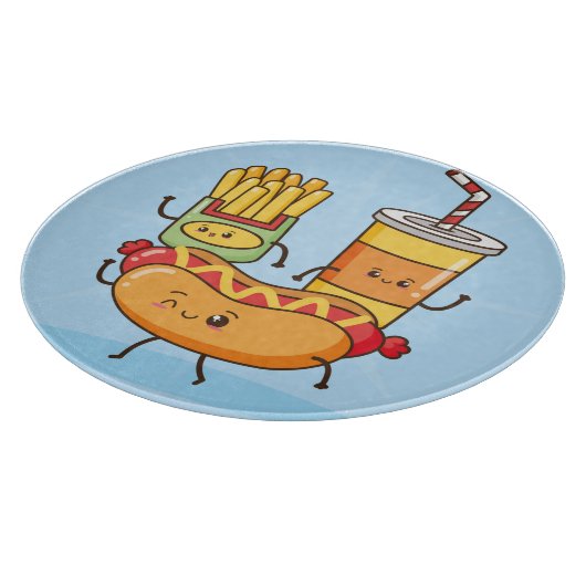 Kawaii Food Snijplank (Hoek)