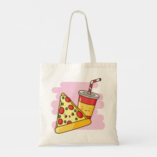 Kawaii Food Tote Bag (Achterkant)