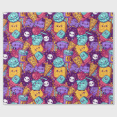 Kawaii Food Wrapping Paper Cadeaupapier (Vlak)