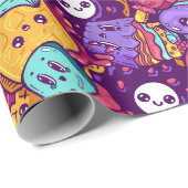 Kawaii Food Wrapping Paper Cadeaupapier (Rol Hoek)