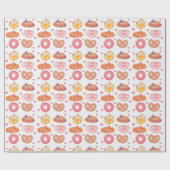 Kawaii Food Wrapping Paper Cadeaupapier (Vlak)