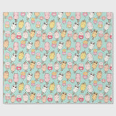 Kawaii Food Wrapping Paper Cadeaupapier (Vlak)