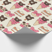 Kawaii Food Wrapping Paper Cadeaupapier (Hoek)