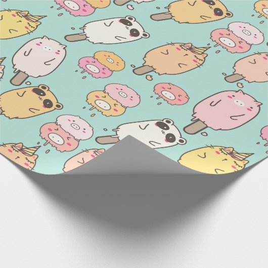 Kawaii Food Wrapping Paper Cadeaupapier (Hoek)