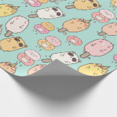 Kawaii Food Wrapping Paper Cadeaupapier (Hoek)