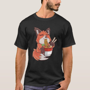 Kawaii Fox Japanse Manga Funny Gift Idea T-shirt