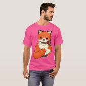 Kawaii Fox T-shirt (Voorkant volledig)