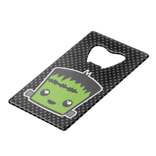 Kawaii Frankenstein Bottle Opener Creditkaart Flessenopener (Achterkant Gekanteld)
