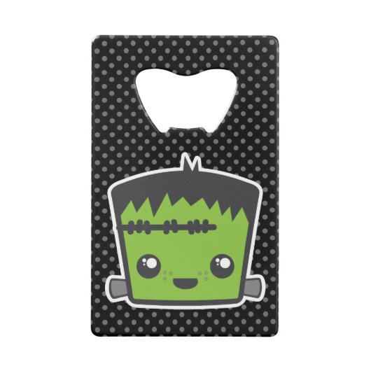 Kawaii Frankenstein Bottle Opener Creditkaart Flessenopener (Achterkant)