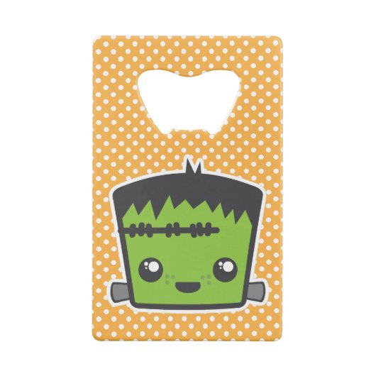Kawaii Frankenstein Bottle Opener Creditkaart Flessenopener (Achterkant)