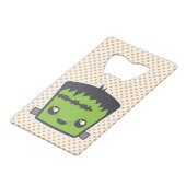 Kawaii Frankenstein Bottle Opener Creditkaart Flessenopener (Voorkant Gekanteld)
