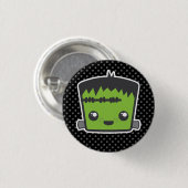 Kawaii Frankenstein Button (Voorkant /achterkant)