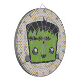 Kawaii Frankenstein Dart Board Dartbord (Voorkant Links)