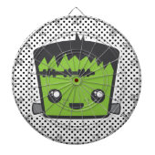Kawaii Frankenstein Dart Board Dartbord (Voorkant)