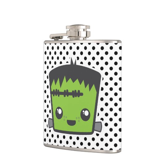 Kawaii Frankenstein Flask Heupfles (Links)