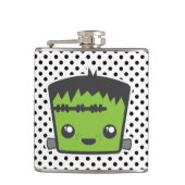 Kawaii Frankenstein Flask Heupfles (Voorkant)