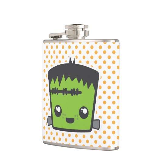Kawaii Frankenstein Flask Heupfles (Links)