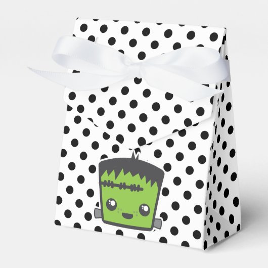 Kawaii Frankenstein Gift Box Bedankdoosjes (Voorkant Zijde)