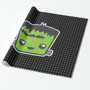 Kawaii Frankenstein Gift Wrap Cadeaupapier
