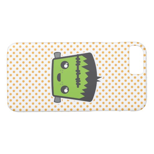 Kawaii Frankenstein iPhone Case (Achterkant (Horizontaal))