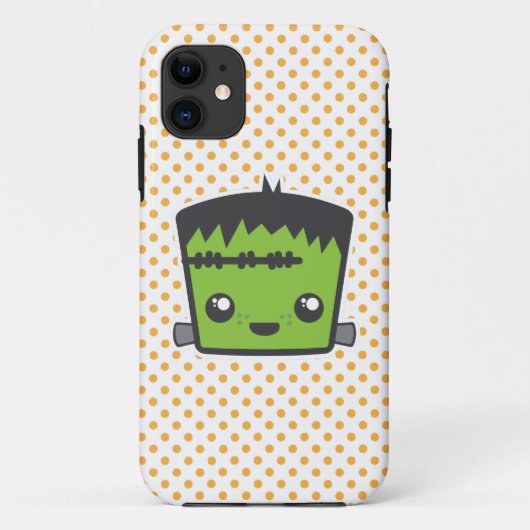 Kawaii Frankenstein iPhone Case (Achterkant)