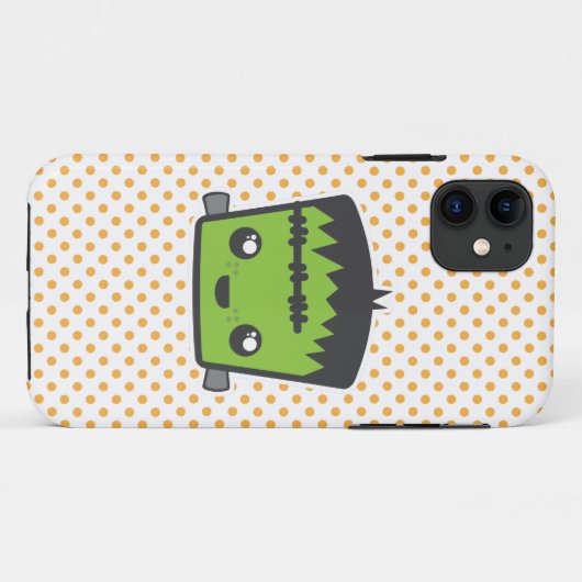 Kawaii Frankenstein iPhone Case (Achterkant (horizontaal))