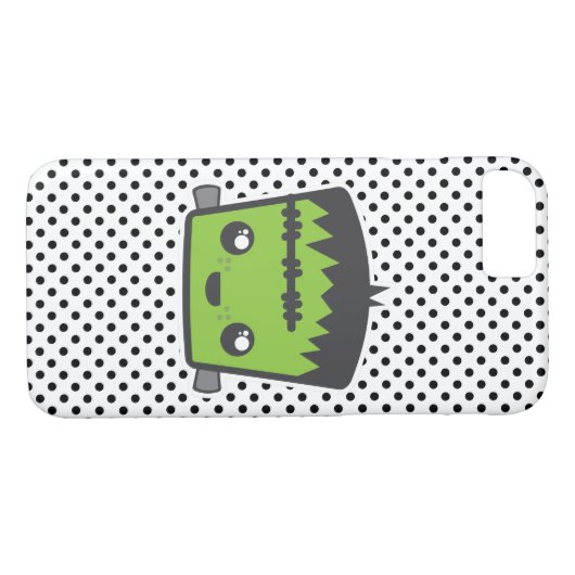 Kawaii Frankenstein iPhone Case (Achterkant (Horizontaal))